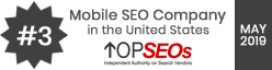 Number 3 Mobile SEO Company in the United States for May 2019